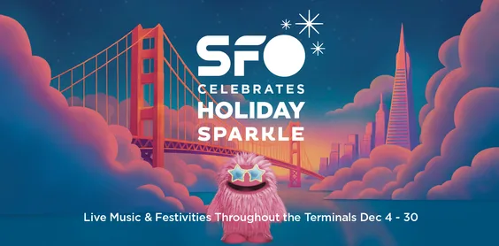 SFO Holiday Celebration in the Terminals