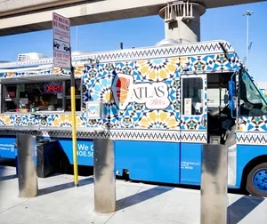 Off the Grid Food Truck parked at SFO