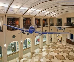 The Aviation Museum and Library's main event space