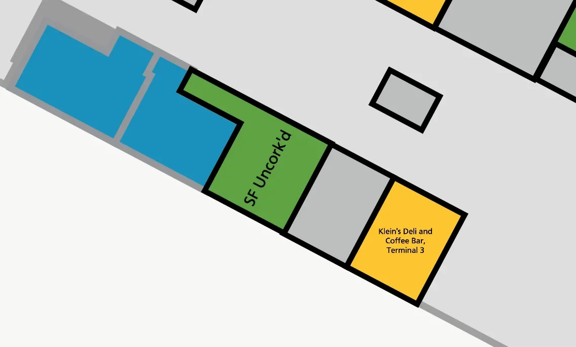 SF Uncork'd map location