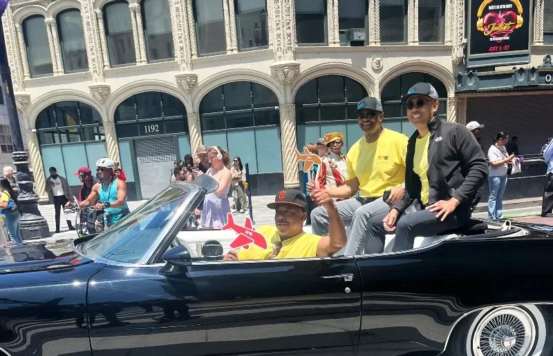 SFO Airport Director at the Juneteenth Parade
