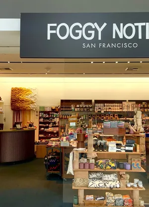 Foggy Notion storefront at Terminal 3